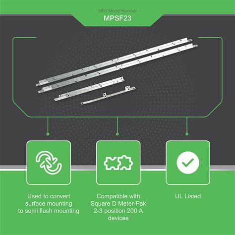 electric meter box flange|MPSF23 .